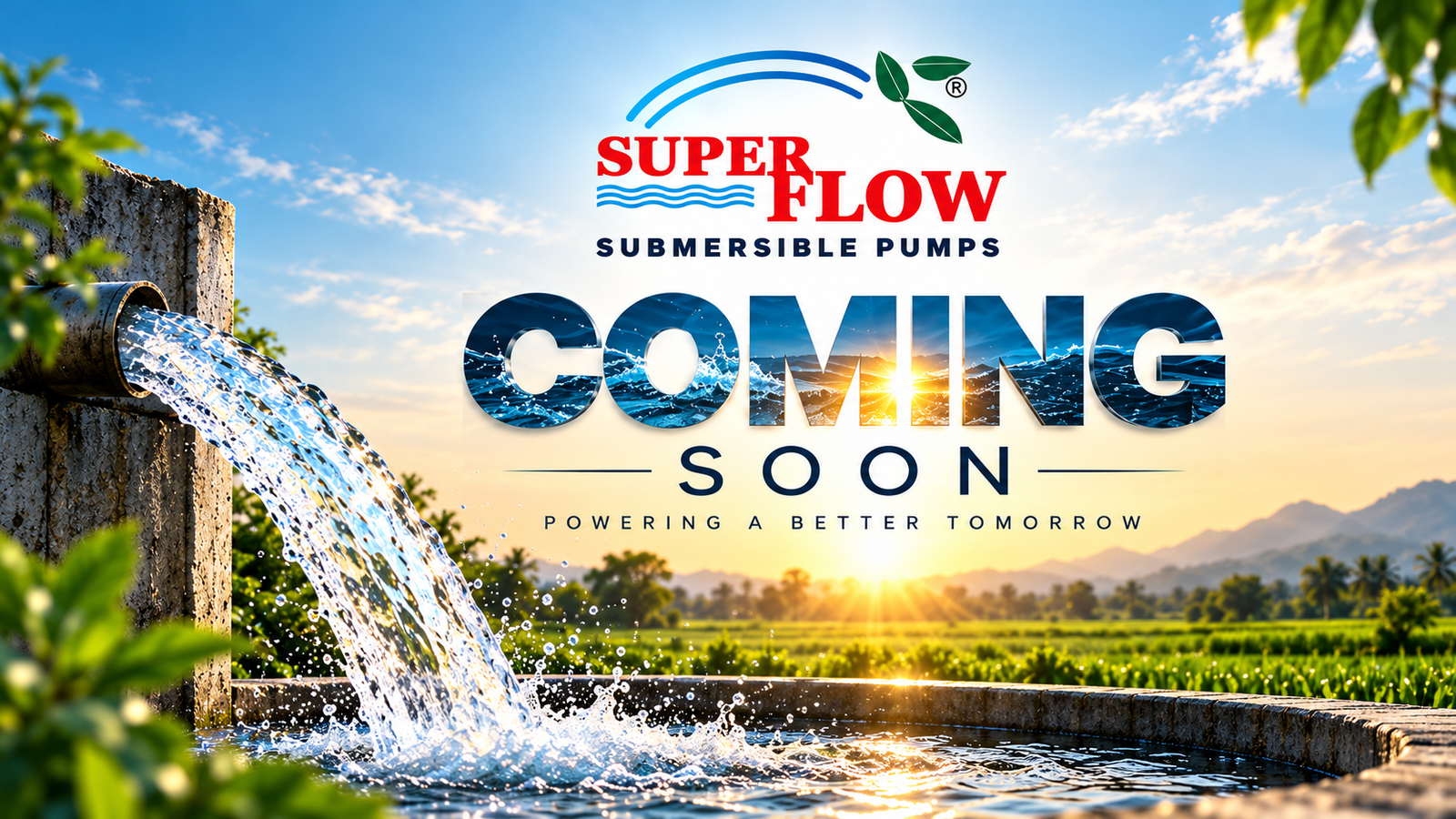 Super Flow Submersible Pump - Coming Soon